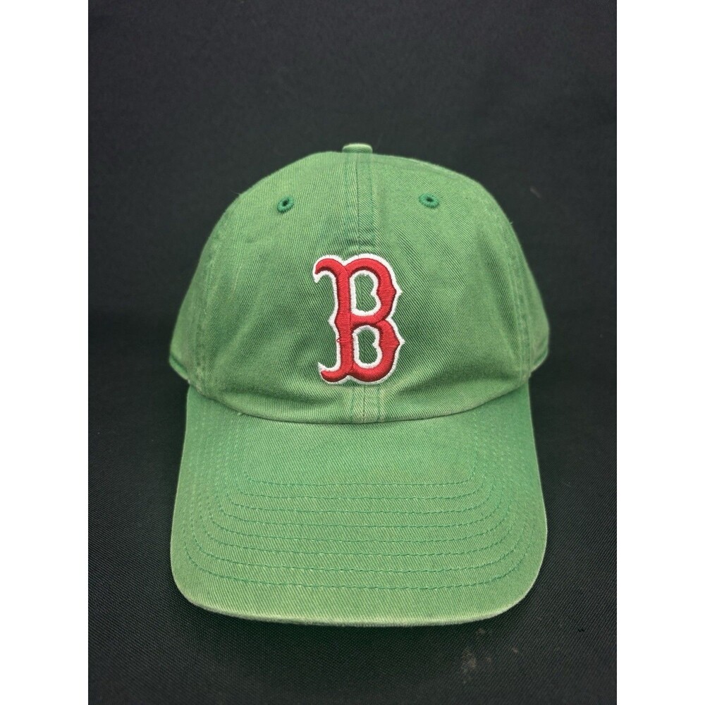 Boston Red Sox B Logo Green Franchise Hat Twins St Patricks Day Shamrock MLB